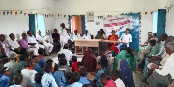 सी थ्री द्वारा स्वतंत्रता दिवस के अवसर पर 1100 से अधिक ग्राम पंचायतों को स्वास्थ्य संबंधी परिचर्चा एवम योजना निर्माण में किया गया सहयोग