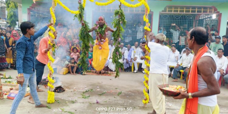कुशेश्वरस्थान दरभंगा / हैरतअंगेज करतब दिखाकर लोगों को अचंभित कर दिया।