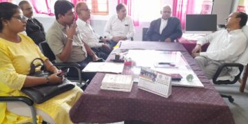 अररिया – आगामी राष्ट्रीय लोक अदालत को सफल बनानेके लिए व्यवहार न्यायालय अररिया में हुई बैठक