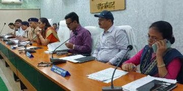 जहानाबाद – सभागार में केंद्रीय चयन पर्षद (सिपाही भर्ती) परीक्षा में विधि-व्यवस्था संधारण हेतु डीएम और एसपी की संयुक्त बैठक