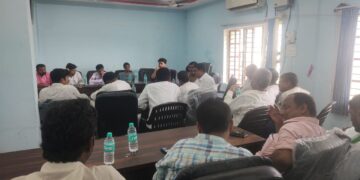 पलासी प्रखंड सभागार भवन मे पंचायत समिति की बैठक में छाया रहा बाढ़ से हुई तबाही तबाही एवं बर्बादी का मुद्दा