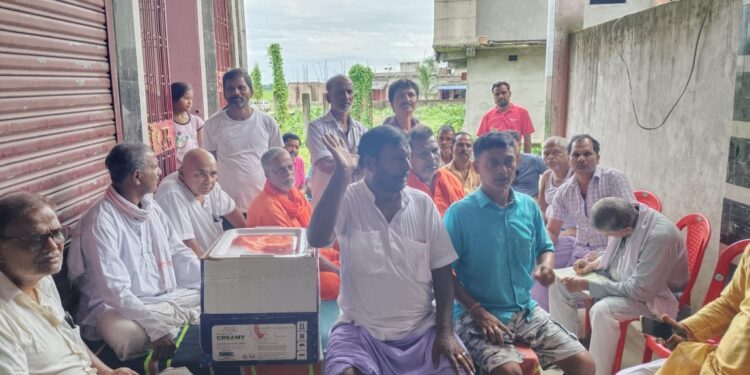 अररिया – सनमत भागवत कथा कराने को लेकर चर्चा हुई