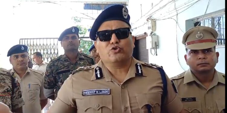 अररिया – आईजी शिवदीप लांडे ने अररिया जिले का दौरा किया