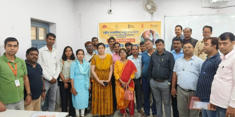 नाइट ब्लड सर्वे पर लैब टेक्निशियन का प्रशिक्षण हुआ समाप्त