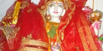 अपने नये भवन में विराजमान हुई अष्टभुजा भवानी माई, बिखरी मोहक छटा