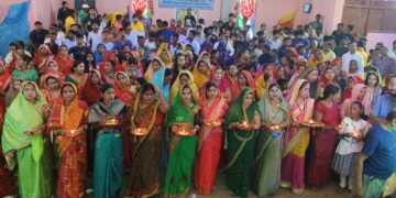 दरभंगा :- मां सिद्धिदात्री की विधिवत पूजा अर्चना कर रात्रि में हवन के साथ पूर्णाहुति का अनुष्ठान पूरा