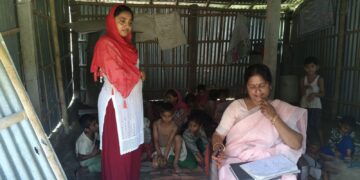 कुशेश्वरस्थान दरभंगा :- प्रखंड प्रमुख ने कई आंगनबाड़ी केंद्रों का किया औचक निरीक्षण।