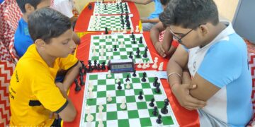 जिलास्तरीय शतरंज प्रतियोगिता की मेजबानी कर रहा किशनगंज