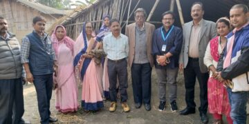 जिले में चल रहे “घर-घर कालाजार खोज” कार्यक्रम का अपर निदेशक सह राज्य कार्यक्रम पदाधिकारी ने लिया जायजा