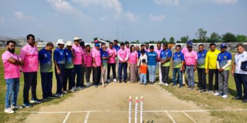 अररिया – 34वाँ भागीरथी गंगा जिला क्रिकेट लीग का उद्घाटन, लीजेंड बी ने लीजेंड ए को हराया