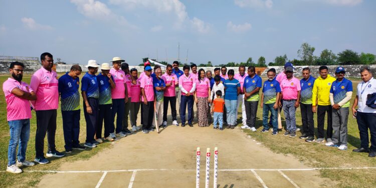 अररिया – 34वाँ भागीरथी गंगा जिला क्रिकेट लीग का उद्घाटन, लीजेंड बी ने लीजेंड ए को हराया