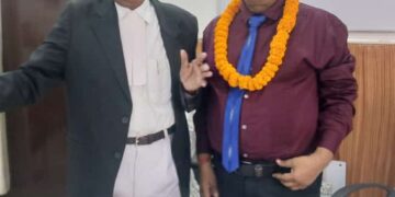 अररिया : एलएडीसी ने जिला जज हर्षित सिंह का तबादले पर दी विदाई