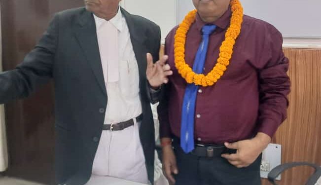 अररिया : एलएडीसी ने जिला जज हर्षित सिंह का तबादले पर दी विदाई