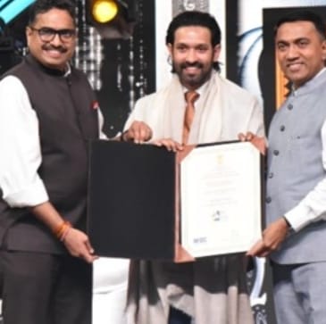 गोवा -आईएफएफआई 2024 में अभिनेता विक्रांत मैसी को ‘इंडियन फिल्म पर्सनैलिटी ऑफ द ईयर’ पुरस्कार प्रदान किया गया