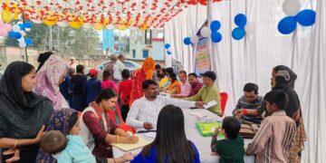 शहरी स्वास्थ्य केंद्र जमादार टोला बेतिया में पुरुष नसबंदी पखवाड़ा मेला का हुआ आयोजन
