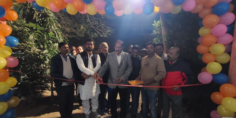 पुनौरा स्थित शिविर से हुआ नाइट ब्लड सर्वे का उद्घाटन