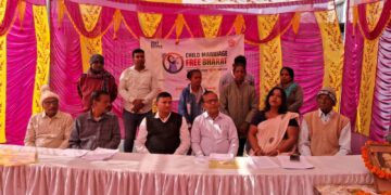 बाल विवाह मुक्त भारत के आह्वान पर नवगछिया जन विकास लोक कार्यक्रम ने भागलपुर जिले में निकाला जागरूकता मार्च, हजारों की तादाद में शामिल हुए लोग