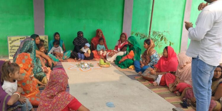 आकांक्षी प्रखंड मुशहरी में अन्नप्राशन दिवस सह सेक्टर बैठक सम्पन्न