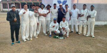 स्थानीय अररिया कॉलेज स्टेडियम मे 34वाँ भागीरथी गंगा जिला क्रिकेट लीग ( कॉनसम ट्रॉफी ) का 41 वाँ मैच एसीए ब्लू और एंबीशन क्रिकेट क्लब, जोकीहाट के बीच खेला गया ।