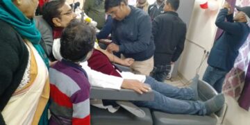 नरपतगंज/अररिया – स्वर्गीय परशुराम सिंह की 32वीं पुण्यतिथि पर रक्तदान शिविर का आयोजन