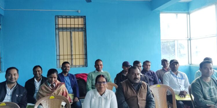 जिला स्वास्थ्य समिति में परिवार नियोजन पर प्रशिक्षण कार्यक्रम आयोजित