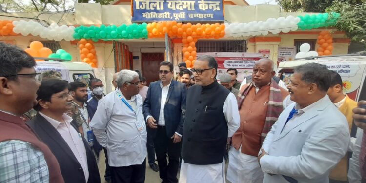 राष्ट्रीय यक्ष्मा उन्मूलन कार्यक्रम अन्तर्गत “जिले में 100 दिवसीय सघन टीबी अभियान” की सांसद ने की शुरुआत