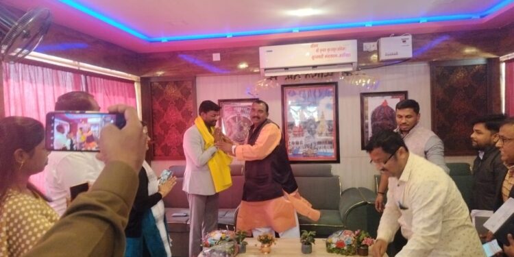 अररिया – डीएम ने सुन्दरनाथ धाम का किया निरीक्षण