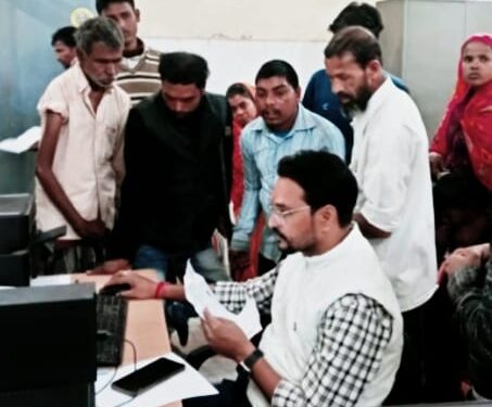 किशनगंज – दिव्यांग विशेष शिविर- छह को दिया गया प्रमाणपत्र