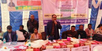 दरभंगा / कुशेश्वरस्थान :- भिण्डुआ एंव तिलकेश्वर पंचायत के पंचायत भवन पर प्रशासन चला गांव की ओर कार्यक्रम का आयोजन।