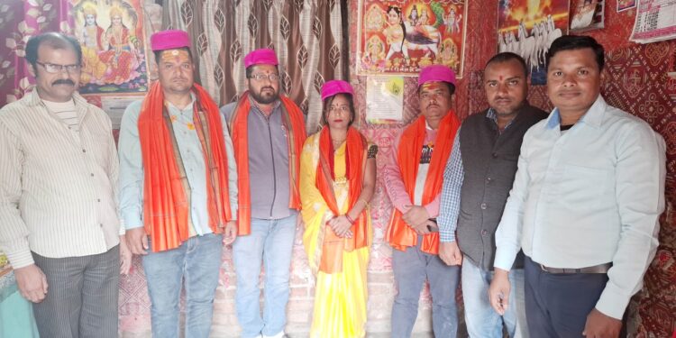 कुशेश्वरस्थान / दरभंगा :- भाजपा कार्यकर्ताओं ने नव नियुक्त मंडल अध्यक्ष को दी बधाई