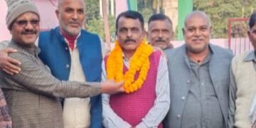 रानीगंज – भारतीय जनता पार्टी के मंडल अध्यक्ष पद पर नवनिर्वाचित हुए अध्यक्ष श्री मायानंद सिंह