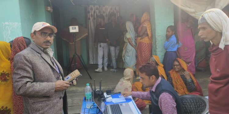 सौ दिवसीय मेगा हेल्थ कैम्प के आयोजन में 167 लोगो की हुई स्क्रीनिंग