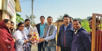 एनक्यूएएस प्रमाणीकरण को लेकर “हेल्थ एंड वेलनेस सेंटर लखनी” का हुआ मूल्यांकन