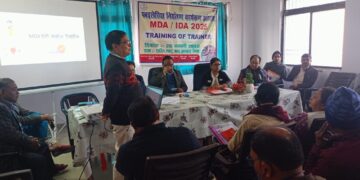 स्वास्थ्य अधिकारियों की बैठक में तय हुई एमडीए/आईडीए की रूपरेखा