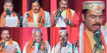 पटना,बिहार- मुख्यमंत्री नीतीश कुमार ने मंत्रिमंडल का 26फरवरी को विस्तार किया,मंत्रिमंडल में शामिल सभी सात मंत्री भाजपाई