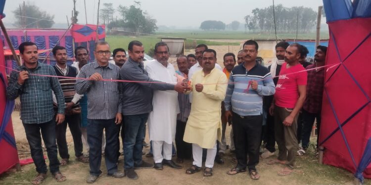 पलासी प्रखंड के बेलवाड़ी महाशिवरात्रि के अवसर पर ग्यारह दिवसीय मेला का हुआ उदघाटन