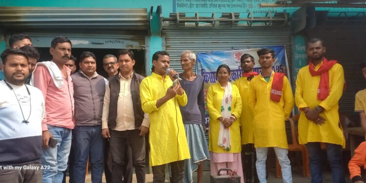 भरगामा – प्रखंड में किसान सहकारी चौपाल व नुक्कड़ नाटक का आयोजन, योजनाओं की दी गई जानकारी