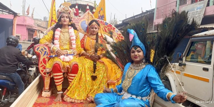 Araria – धूमधाम से निकली खाटू श्याम की निशान यात्राl