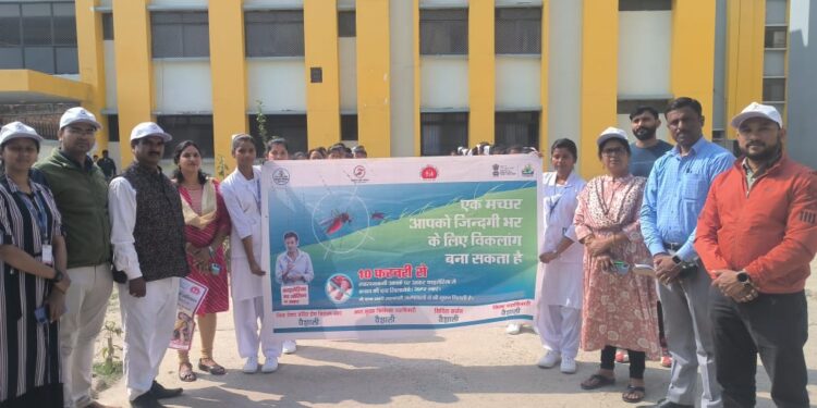 एमडीए जागरूकता का असर 93.4 प्रतिशत जिलेवासियों ने खाई दवा