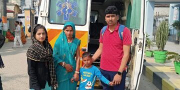 अहमदाबाद गया शिवांश,दिल की बीमारी से मिलेगी राहत