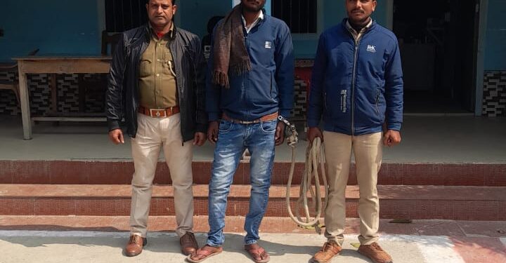 शराबबंदी कानून के तहत मनीष कुमार गिरफ्तार, भेजे गए जेल