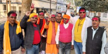 रेखा गुप्ता के मुख्यमंत्री बनने पर कार्यकर्ताओं ने मनाया भव्य जश्न