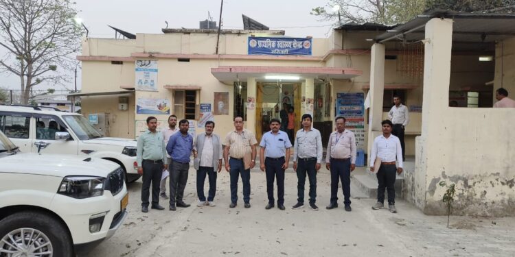 राज्य से आई टीम ने जिले में एईइस (चमकी) से संबंधित तैयारियों को परखा