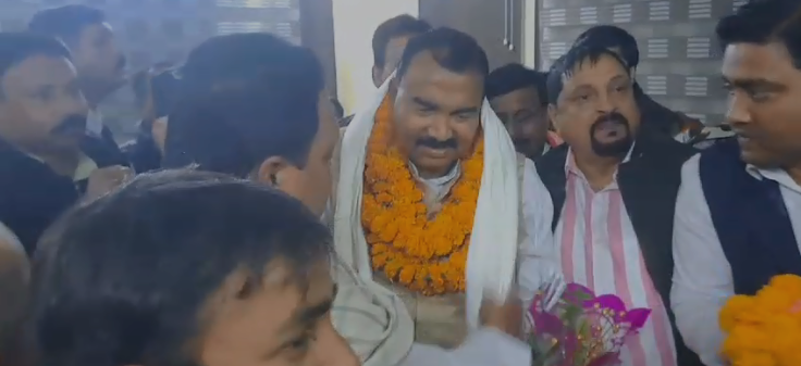 विजय मंडल का भव्य स्वागत: बिहार के आपदा एवं प्रबंधन मंत्री का अररिया में जोरदार स्वागत