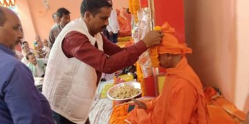 भरगामा – संत महात्माओं के द्वारा सत्संग भवन का भव्य उद्घाटन