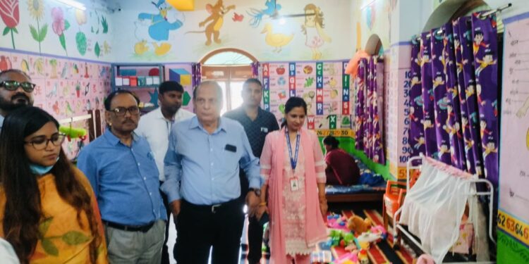 जिले के बाल संरक्षण संस्थानों मे राष्ट्रीय बाल स्वास्थ्य अंतर्गत नियमित स्वास्थ्य जांच का हुआ शुभारम्भ