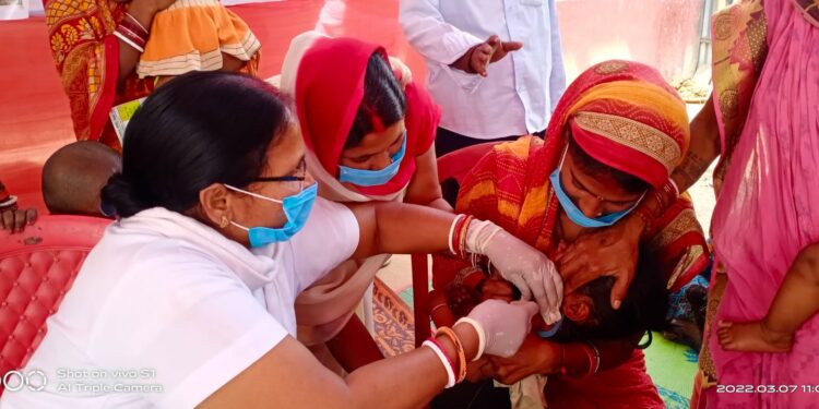 फुल इम्यूनाइजेशन मामले में अररिया को राज्य में नौवा स्थान