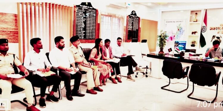 महिला संवाद कार्यक्रम को लेकर कार्यशाला का किया गया आयोजन