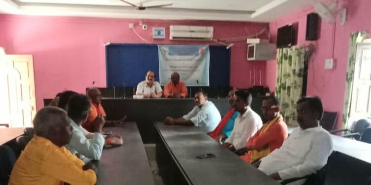 20 सूत्री समिति, अध्यक्ष नवीन श्रीवास्तव के नेतृत्व में मिलन समारोह आयोजित