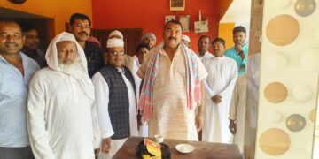 Araria – आपदा मंत्री विजय मंडल ने ईद पर मुसलमान भाइयों को दी मुबारकबाद